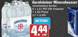 HIT Gerolsteiner Mineralwasser Angebot