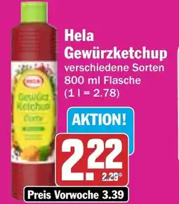 HIT Hela Gewürzketchup Angebot
