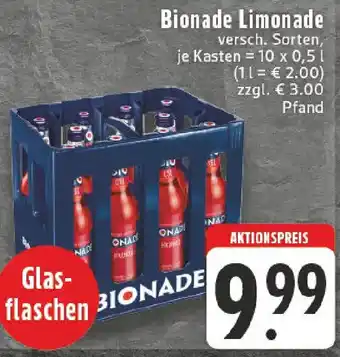 Edeka Bionade Limonade Angebot