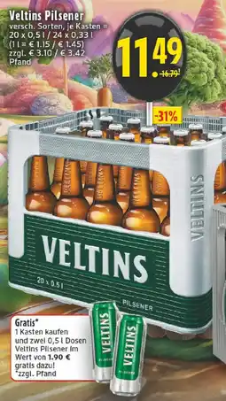 Edeka Veltins Pilsener Angebot