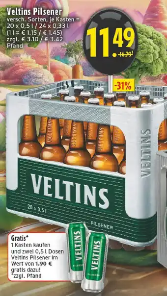 Edeka Veltins Pilsener Angebot