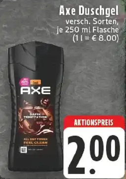 Edeka Axe Duschgel Angebot