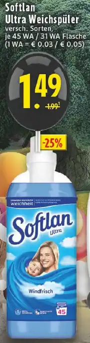 Edeka Softlan Ultra Weichspüler Angebot