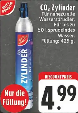 Edeka GUT & GUNSTIG CO₂ Zylinder Angebot