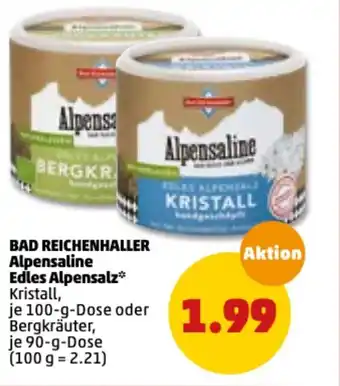 PENNY Bad Reichenhaller Alpensaline Edles Alpensalz Angebot