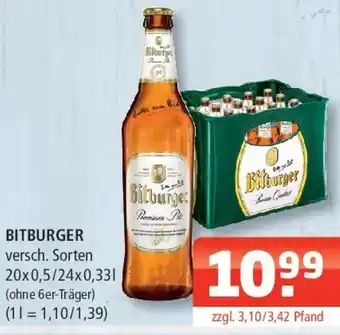Getränke Oase Bitburger Angebot