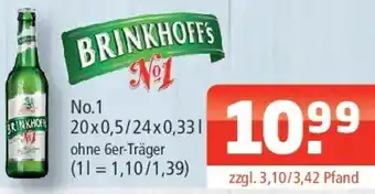 Getränke Oase BRINKHOFFS No.1 Angebot