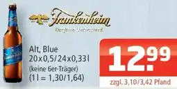 Getränke Oase Frankenheim Alt, Blue Angebot