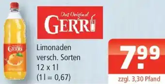 Getränke Oase GERRI Limonaden Angebot