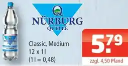 Getränke Oase NÜRBURG QUELLE Classic, Medium Angebot