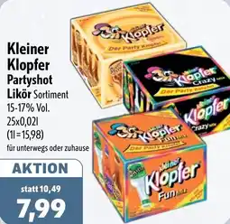 Aktiv Irma Kleiner Klopfer Partyshot Likör Angebot