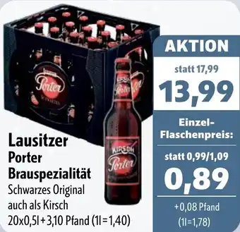 Aktiv Irma Lausitzer Porter Brauspezialität Angebot