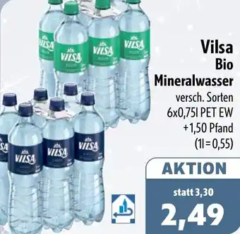 Aktiv Irma Vilsa Bio Mineralwasser Angebot