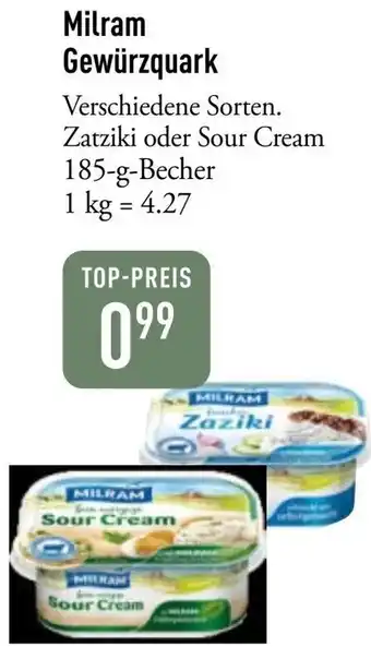Galeria Markthalle Milram Gewürzquark Angebot