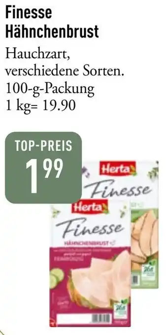 Galeria Markthalle Herta Finesse Hähnchenbrust Angebot