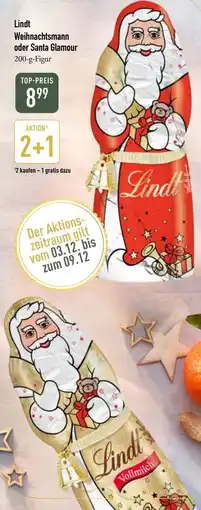 Galeria Markthalle Lindt Weihnachtsmann oder Santa Glamour Angebot