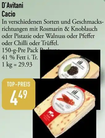 Galeria Markthalle D'Avitani Cacio Angebot