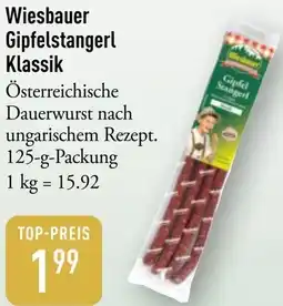 Galeria Markthalle Wiesbauer Gipfelstangerl Klassik Angebot