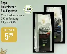 Galeria Markthalle Gepa Italienischer Bio-Espresso Angebot