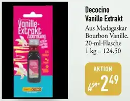 Galeria Markthalle Decocino Vanille Extrakt Angebot
