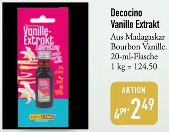 Galeria Markthalle Decocino Vanille Extrakt Angebot