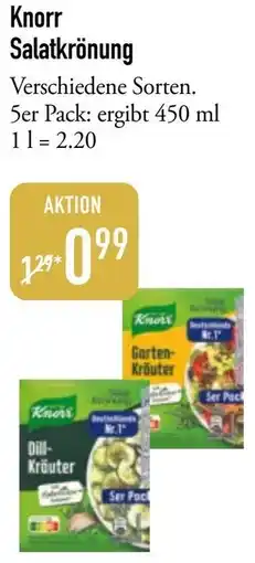 Galeria Markthalle Knorr Salatkrönung Angebot