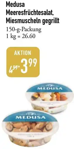 Galeria Markthalle Medusa Meeresfrüchtesalat, Miesmuscheln gegrillt Angebot