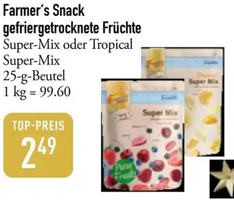 Galeria Markthalle Farmer's Snack gefriergetrocknete Früchte Angebot