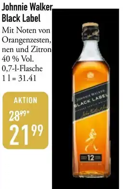 Galeria Markthalle Johnnie Walker Black Label Angebot