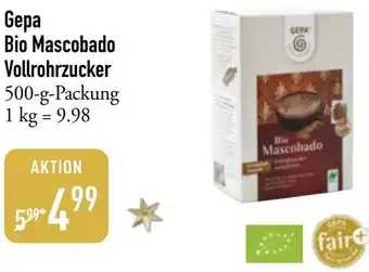 Galeria Markthalle Gepa Bio Mascobado Vollrohrzucker Angebot