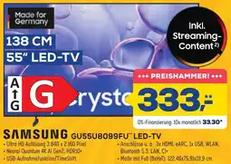 Euronics XXL SAMSUNG GU55U8099FU LED-TV Angebot