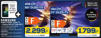 Euronics XXL SAMSUNG GQ83/77S93F OLED-TV + Galaxy S25 FE) (128 GB) Angebot