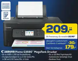 Euronics XXL Canon Pixma G3590 MegaTank Drucker Angebot