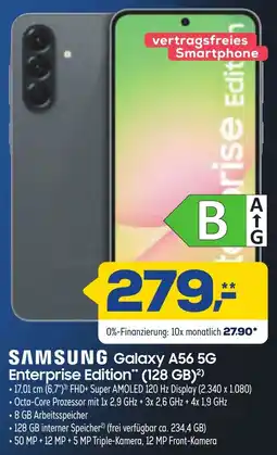 Euronics XXL SAMSUNG Galaxy A56 5G Enterprise Edition (128 GB) Angebot