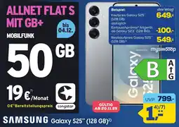 Euronics XXL SAMSUNG Galaxy S25 (128 GB) Angebot
