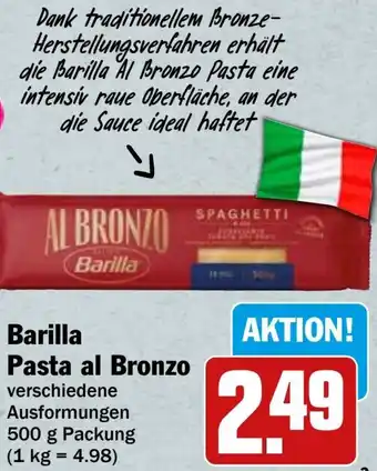 HIT Barilla Pasta al Bronzo Angebot