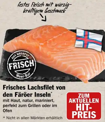 HIT Frisches Lachsfilet von den Färöer Inseln Angebot