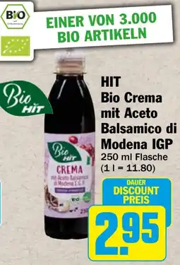 HIT HIT Bio Crema mit Aceto Balsamico di Modena IGP Angebot