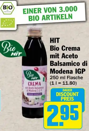 HIT HIT Bio Crema mit Aceto Balsamico di Modena IGP Angebot