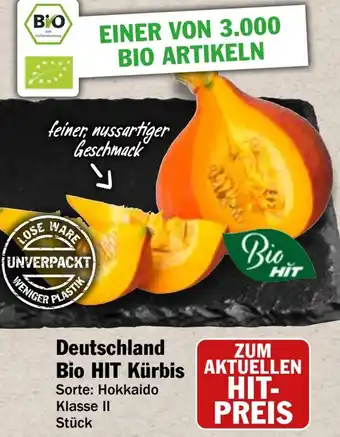 HIT Deutschland Bio HIT Kürbis Angebot