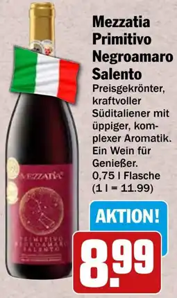 HIT Mezzatia Primitivo Negroamaro Salento Angebot