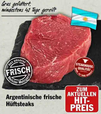 HIT Argentinische frische Hüftsteaks Angebot