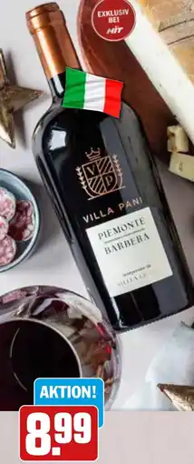 HIT Villa Pani Barbera Piemonte Angebot