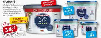 Sonderpreis Baumarkt DECOPRO Profiweiß Angebot