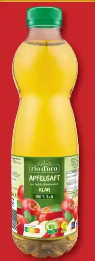 Aldi Nord rio d'oro Apfelsaft Klar Angebot