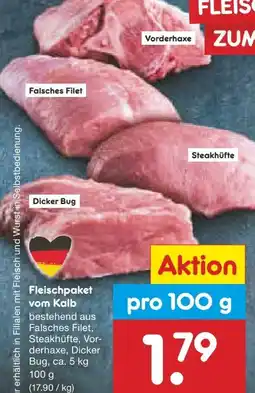 Netto Marken-Discount Fleischpaket vom Kalb Angebot