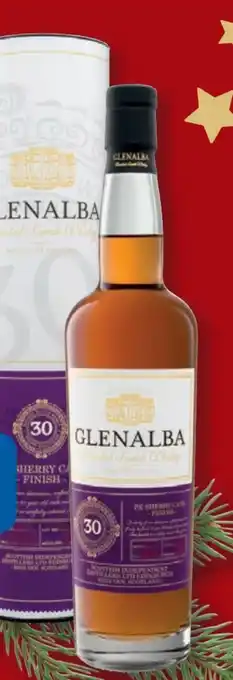 Lidl Glenalba Blended Scotch Whisky PX Cask Finish 30 Jahre Angebot