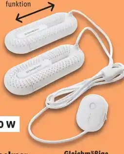 Lidl SilverCrest Elektrischer Schuhtrockner SESA 20 A1 Angebot