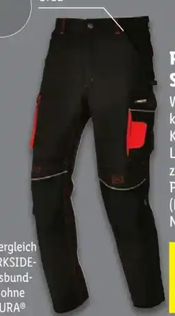 Lidl Parkside Performance Arbeitsbundhose Stretch Angebot