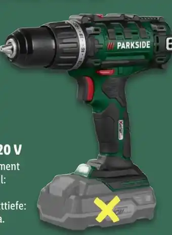Lidl Parkside Akku-Bohrschrauber PABS 20 Li I9 Angebot